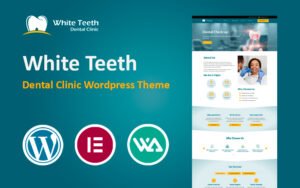 White Teeth - Dental Elementor WordPress Theme