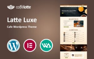 Cafe Latte Luxe Elementor Wordpress Theme