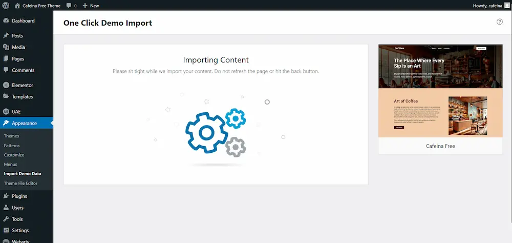 Importing Content