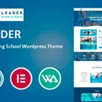 Leader Swimming School Elementor WordPress Theme