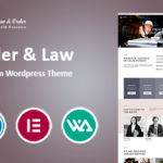 Order & Law Elementor Wordpress Theme