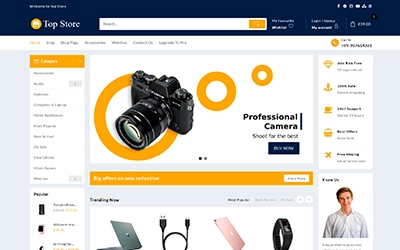 Top X Responsive eCommerce WordPress Theme