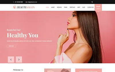 Belleza Beauty Salon WordPress Theme