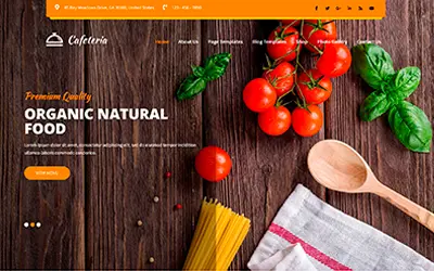 Cafeteria Lite WordPress Theme