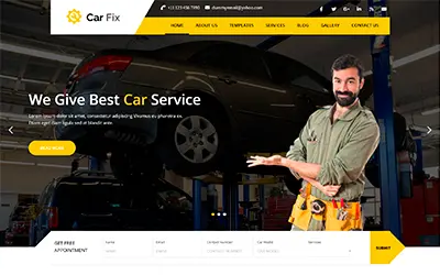 Car Fix Lite WordPress Theme