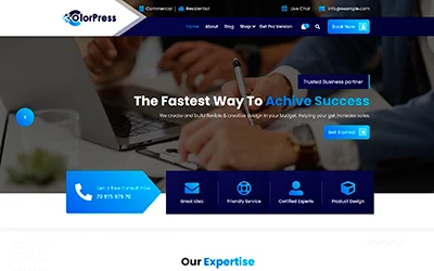 ColorPress Business WordPress Theme