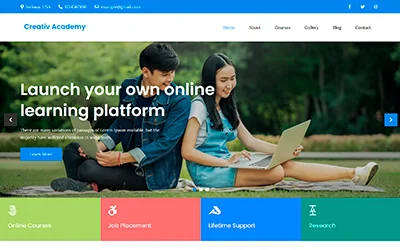 Creativ Academy WordPress Theme