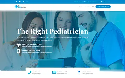 Dr. Life Saver WordPress Theme