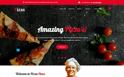 Pizza Lite WordPress Theme