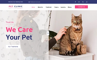 Veterinary Clinic WordPress Theme